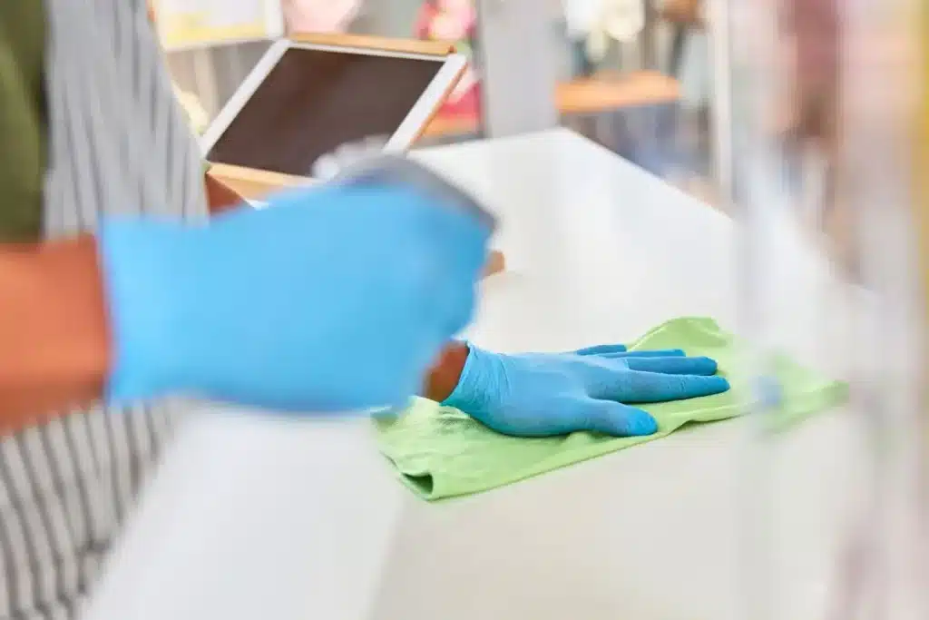 Commercial retail cleaning